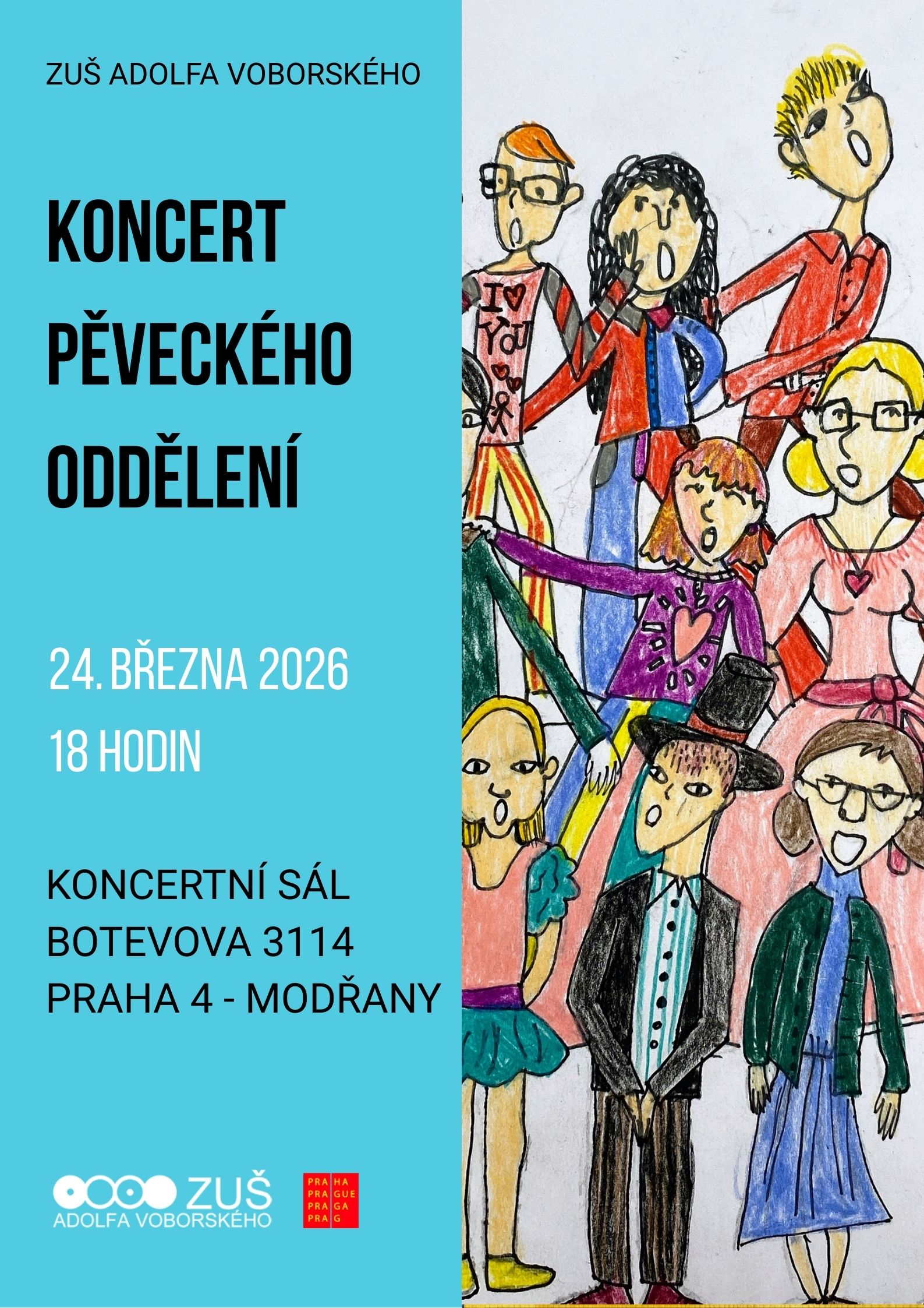 Koncert pěveckého oddělení - 24. 3. 2026 od 18 hodin